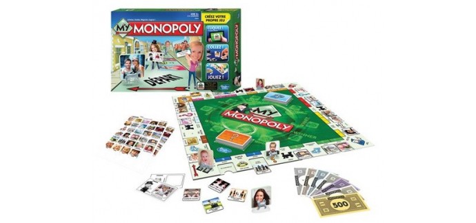 Amazon: Jeu de société My Monopoly de Hasbro à 12,47€