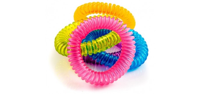 Amazon: Lot de 10 bracelets anti-moustiques 100% naturels à 11,95€