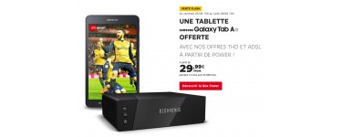 SFR: 1 tablette Samsung Galaxy Tab A6 offerte pour tout abonnement ADSL POWER