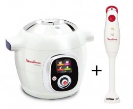 Cdiscount: Cookeo de Moulinex avec 100 recettes + pied mixeur TURBOMIX à 179,99€