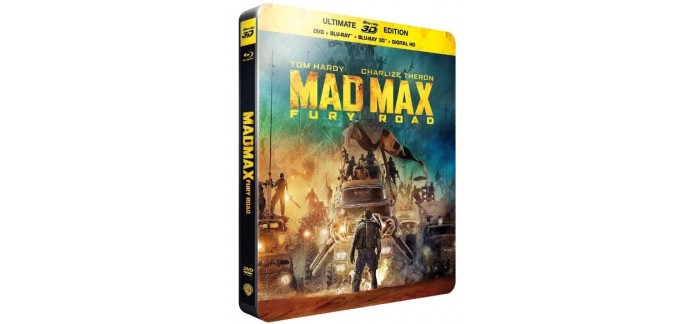 Amazon: Blu-Ray Steelbook édition limitée Mad Max : Fury Road à 10,49€