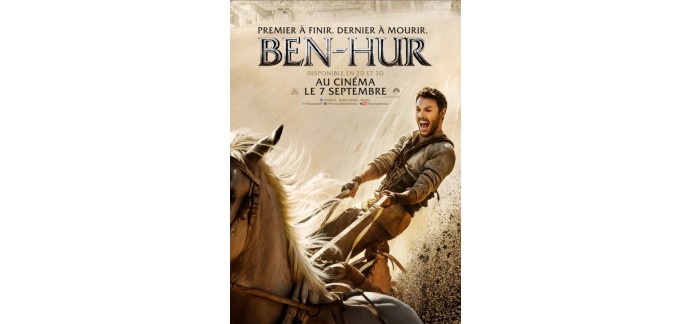 Carrefour: 500 places de cinéma pour le film Ben-Hur à gagner
