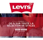 Levi's: -50% sur toute la sélection de styles pour femmes et hommes