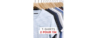 Celio*: 2 t-shirts pour 15€