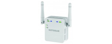 Amazon: Répéteur Wifi N300 Netgear WN3000RP-200FRS à 17,90€