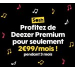 Sosh: [Clients Sosh] Profitez de Deezer Premium+ à 2,99€ / mois pendant 3 mois