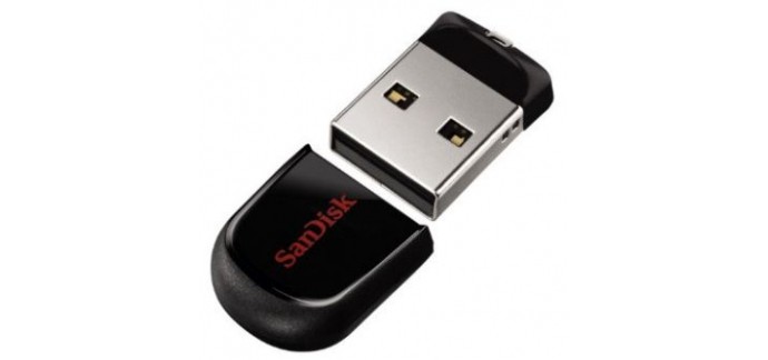 Amazon: Clé USB 64GO SanDisk Cruzer Fit à 17,21€