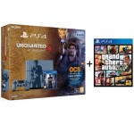 Cdiscount: Pack PS4 1 To Edition Limitée + Uncharted 4: A Thief's End + GTA V à 399.99€