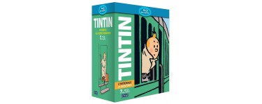 Amazon: Coffret Blu-ray Tintin : l'intégrale de l'animation - 21 aventures à 44,99€