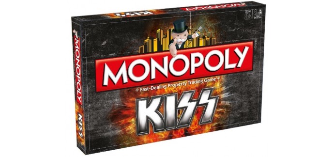 Amazon: Jeu de société Monopoly KISS à 39,99€ au lieu de 51,05€
