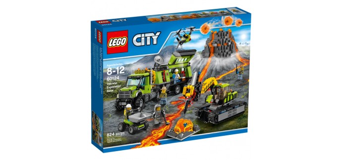 JouéClub: 11 lots de boîtes LEGO City Vulcano à gagner