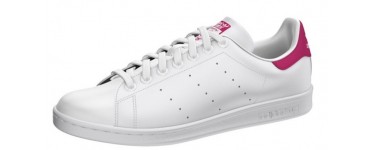 Groupon: Chaussures Femme Adidas Stan Smith Blanche et Rouge à 59,90€ 