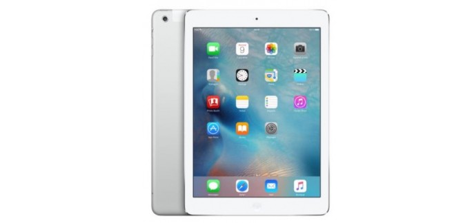 Fnac: 100€ de remise sur l'iPad Air 9,7" 32 Go Wifi Cellular Argent ou Gris Sidéral