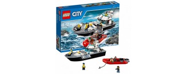 Amazon: Jeu Lego City Le Bateau De Patrouille De La Police (60129) à 26€