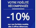 Bouygues Telecom: 10% de réduction sur tous vos forfaits mobiles dès 2 abonnements souscrits