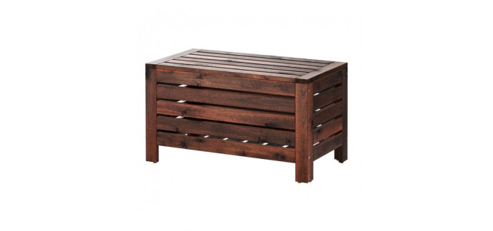 IKEA: [IKEA Family] Le banc de rangement en bois ÄPPLARÖ à 59€ au lieu de 80€