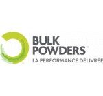 Bulk Powders: -3% sans montant minimum d'achat 