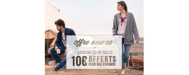 Bonobo Jeans: 10€ offerts sur la nouvelle collection femme et homme pour 60€ d'achats