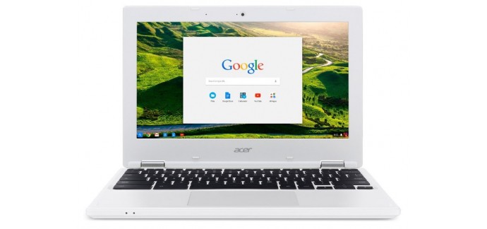 Amazon: PC Portable 11" Acer Chromebook CB3-131-C2V4 Blanc à 159€