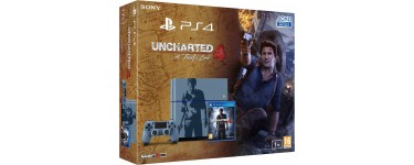 Micromania: Console PS4 Sony 1 To Edition Limitée + Uncharted 4: A Thief's End à 299,99€
