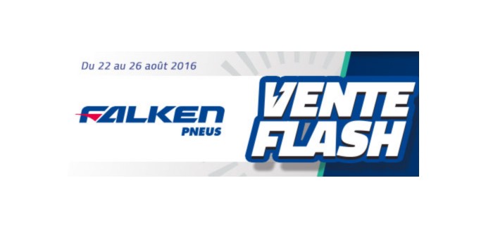 Allopneus: Vente Flash : 5% de remise immédiate dès 2 pneumatiques Falken achetés