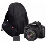 Boulanger: Appareil photo Reflex Canon EOS 100D + 18-55 DC + 2e batterie + sac à 399€
