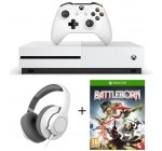 Cdiscount: Xbox One S 2To + Casque Gaming SteelSeries Siberia Raw + Battleborn pour 399€