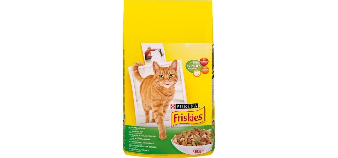 Amazon: Croquette pour chat Friskies Lapin/Poulet/Légume à 9,99€ au lieu de 12,70€