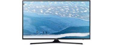 Darty: TV LED Samsung UE40KU6070 4K UHD 40" (101cm)  à 551,65€ (dont 15% via ODR)