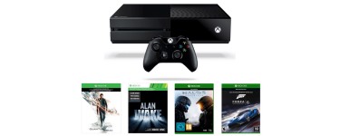 Microsoft: Xbox One 500 Go + 3 jeux + 3 mois d'abonnement au live pour 249€