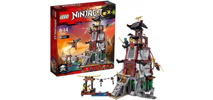 Amazon: Jeu de construction Lego Ninjago - 70594 - L'attaque Du Phare à 59,99€