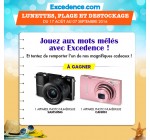 Excedingue: 1 appareil numérique samsung et 1 appareil photo canon à gagner