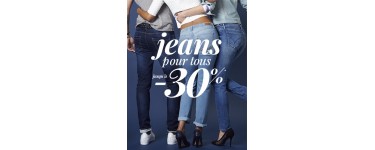 3 Suisses: Jusqu'à -30% sur les jeans femme et homme