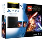 Cdiscount: Console PS4 1 To Jet Black + Lego Star Wars + Blu Ray Star Wars à 279,30€