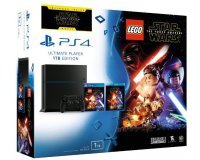 Cdiscount: Console PS4 1 To Jet Black + Lego Star Wars + Blu Ray Star Wars à 279,30€