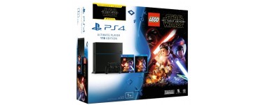 Cdiscount: Console PS4 1 To Jet Black + Lego Star Wars + Blu Ray Star Wars à 279,30€