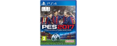 Auchan: 4 jeux PES 2017 sur PS4 ou Xbox One pour 140€ au lieu de 200€