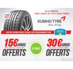 Allopneus: Jusqu'à 30€ offerts chez Rue du Commerce pour l'achat de 4 pneus Kumho Tyre