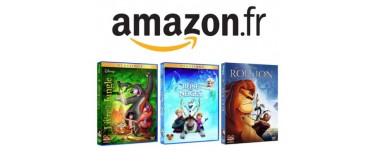 Amazon: 2 titres Disney Pixar achetés en DVD ou Blu-Ray = le 3e offert