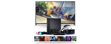 Playstation: 1 console PS4, 1 TV 4K Sony, 1 casque PS VR, 2 manettes, 14 jeux PS VR, ... 