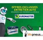 Allopneus: Jusqu'à 30€ de remise pour entretenir votre véhicule dans les centre Euromaster