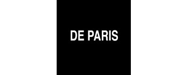 De Paris: 10% de réduction sur une sélection de prêt-à-porter
