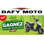 Dafy Moto: 1 scooter KSR à gagner par tirage au sort après avoir commandé pour 200€ minimum