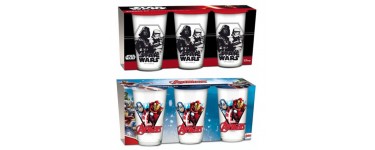 King Jouet: 1 pack de verres Star Wars ou Avengers offert dès 15€ d'achat sur une sélection