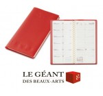 Le Géant des Beaux-Arts: Un agenda de poche artistique offert pour les commandes dépassant 149€