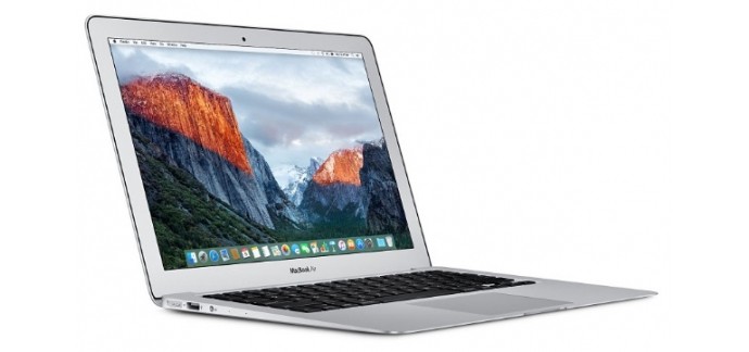 Groupon: Ordinateur portable MacBook Air 13" QWERTY reconditionné à 649€
