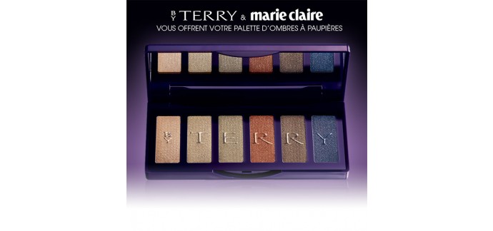 Marie Claire: 100 palettes d'ombres à paupières Eye Designer By Terry à ganer