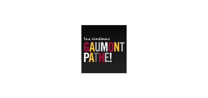 Showroomprive: Places de cinéma Gaumont Pathé à 5,90€ au lieu de 11,25€ valables jusqu'au 13/10