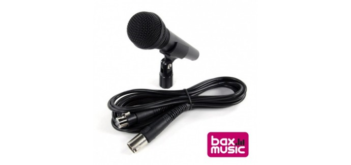Bax Music: Le micro Shure SV200 pour les présentations ou karaoke à 29€ au lieu de 47€