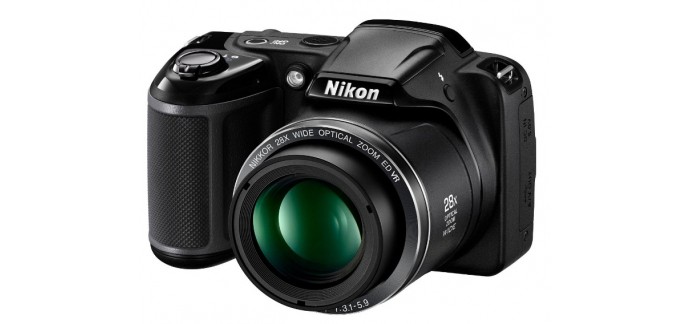 Amazon: Appareil photo numérique Nikon Coolpix L340 20,2 Mpix - Zoom optique 28X à 123€